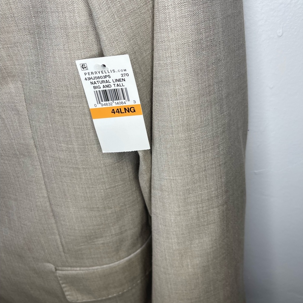 New Perry Ellis Tan Blazer (Men) - Picture 2 of 4
